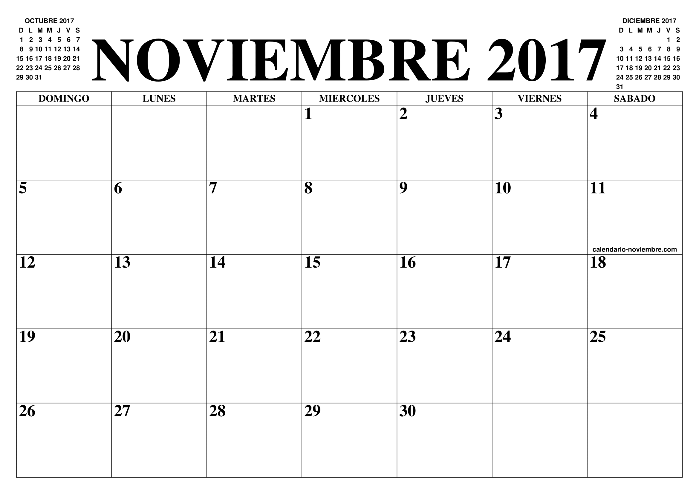 Calendario Noviembre 2017 El Calendario Noviembre Para Imprimir Gratis Mes Y Ano Agenda 1908